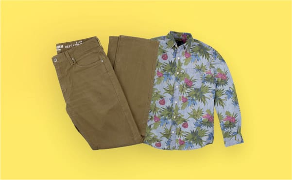 衣物摄影：上衣、裤子等