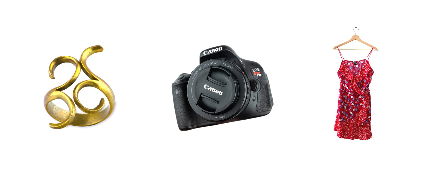 examples of products lit with LED softboxes