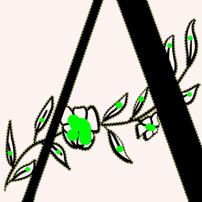 带标记的初始教程图象