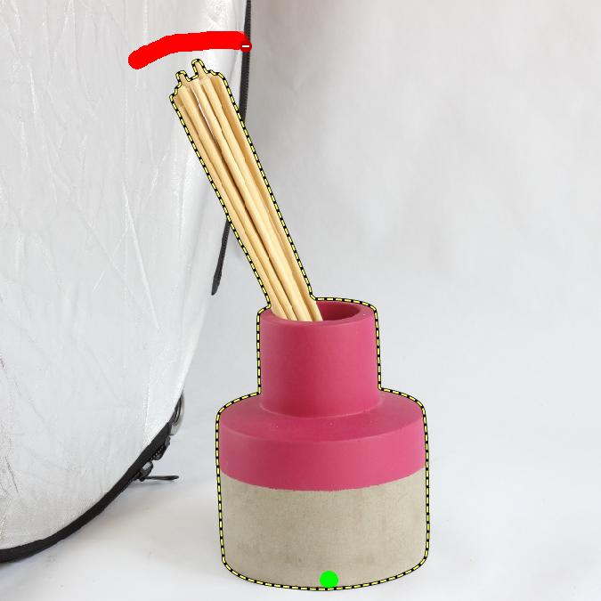 带标记的初始教程图象