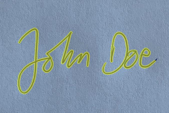 带标记的初始教程图象